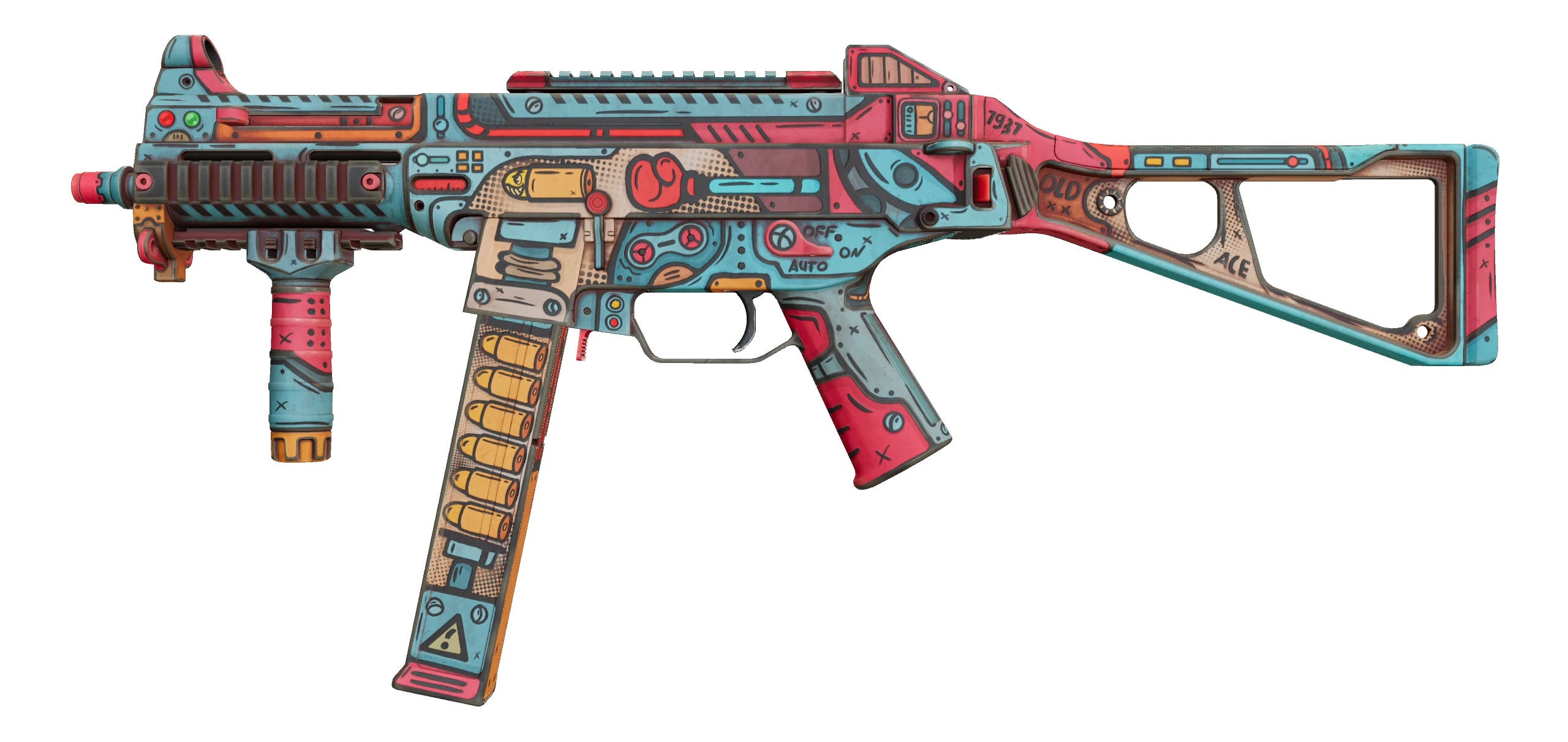 UMP-45 | K.O. Factory Factory New front screenshot