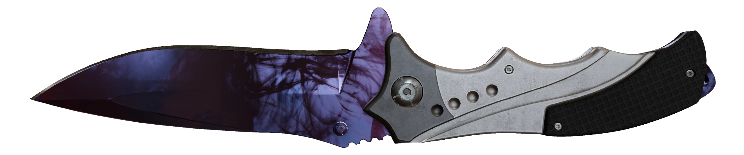 Nomad Knife | Doppler Black Pearl Factory New front screenshot