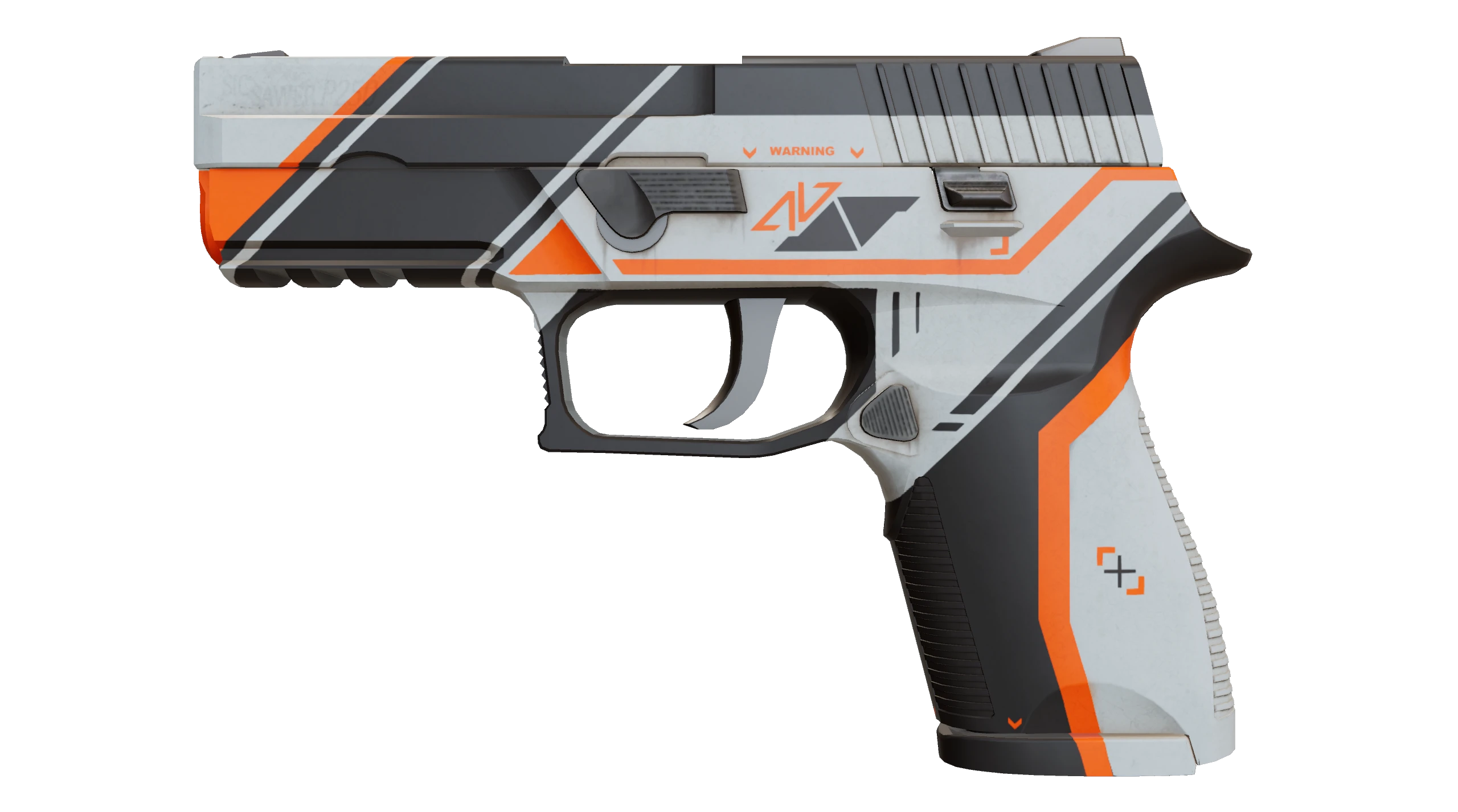 P250 | Asiimov Minimal Wear front screenshot
