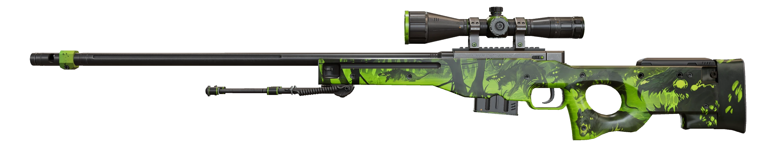 AWP | Containment Breach Factory New front screenshot