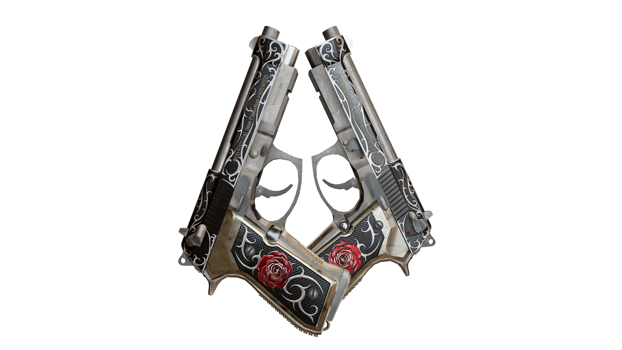 Dual Berettas | Balance Factory New front screenshot