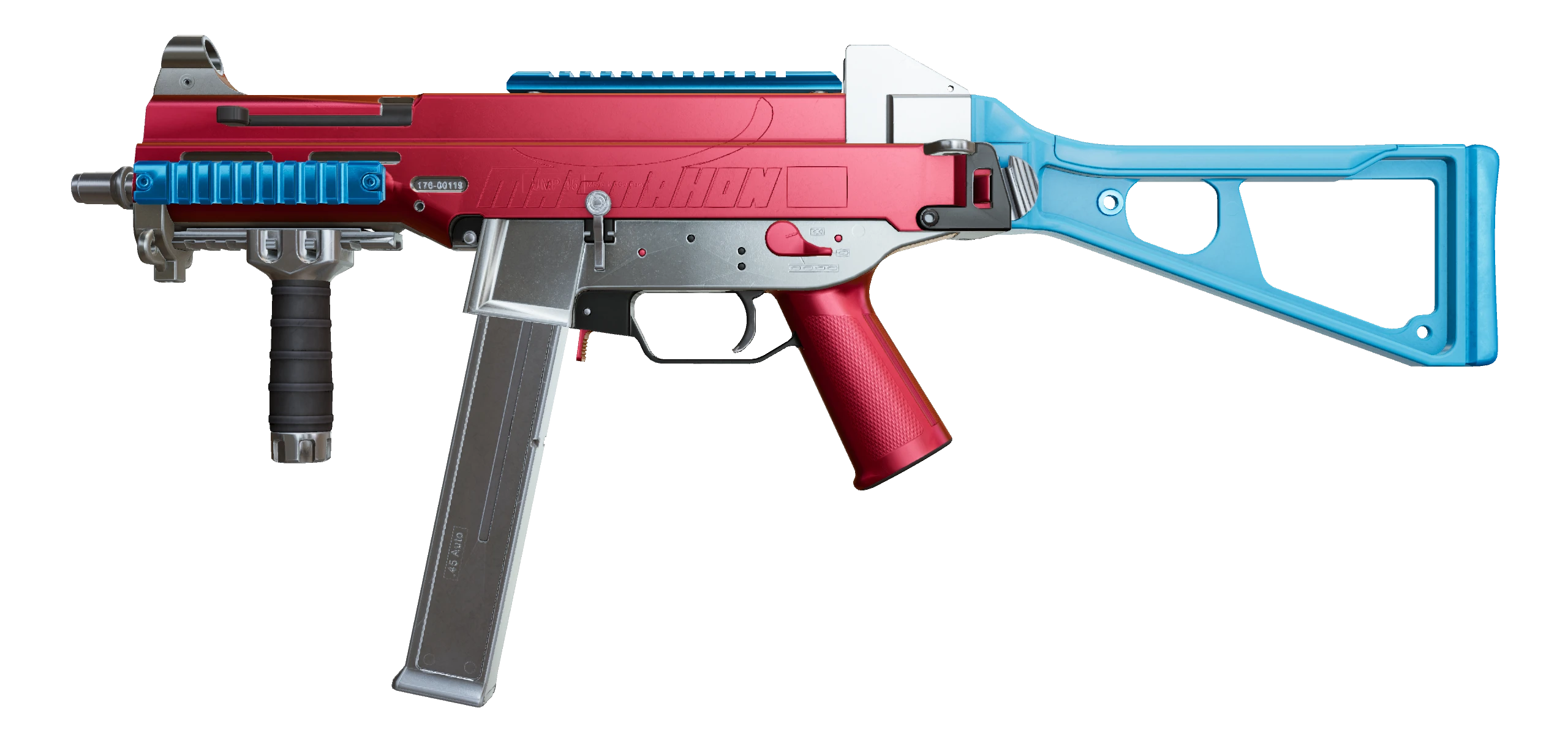 UMP-45 | Crimson Foil Factory New front screenshot