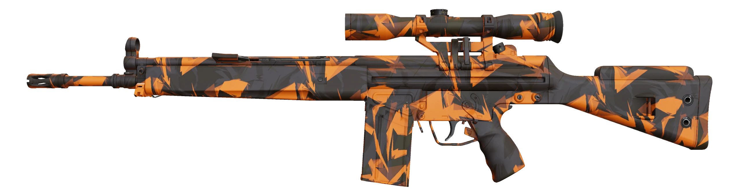 G3SG1 | Orange Crash Factory New front screenshot