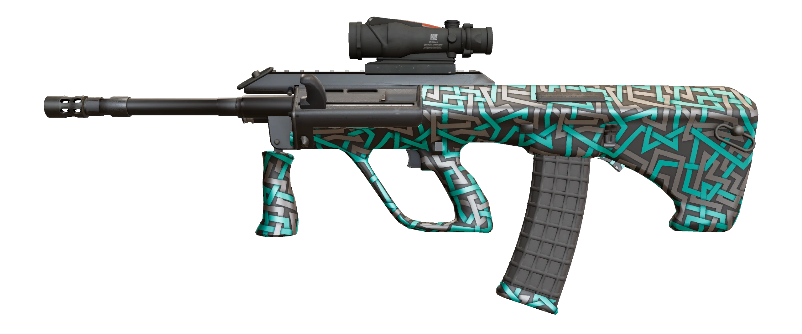 AUG | Ricochet Factory New front screenshot
