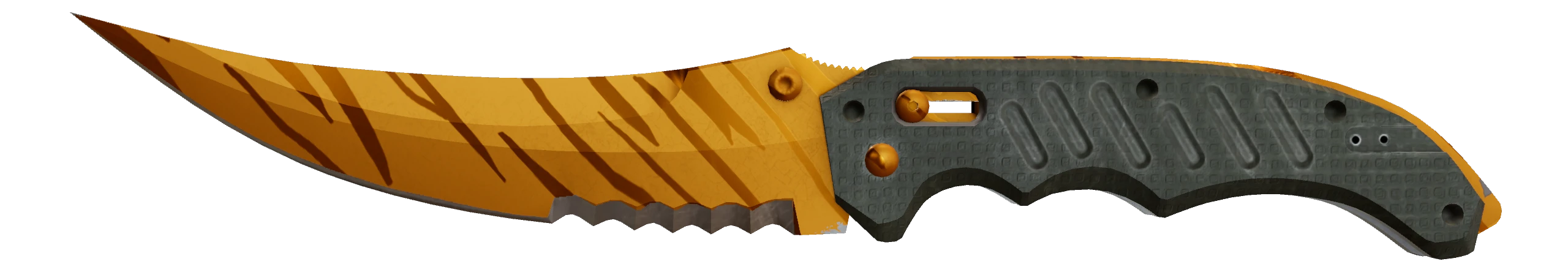 Flip Knife | Tiger Tooth Factory New front screenshot