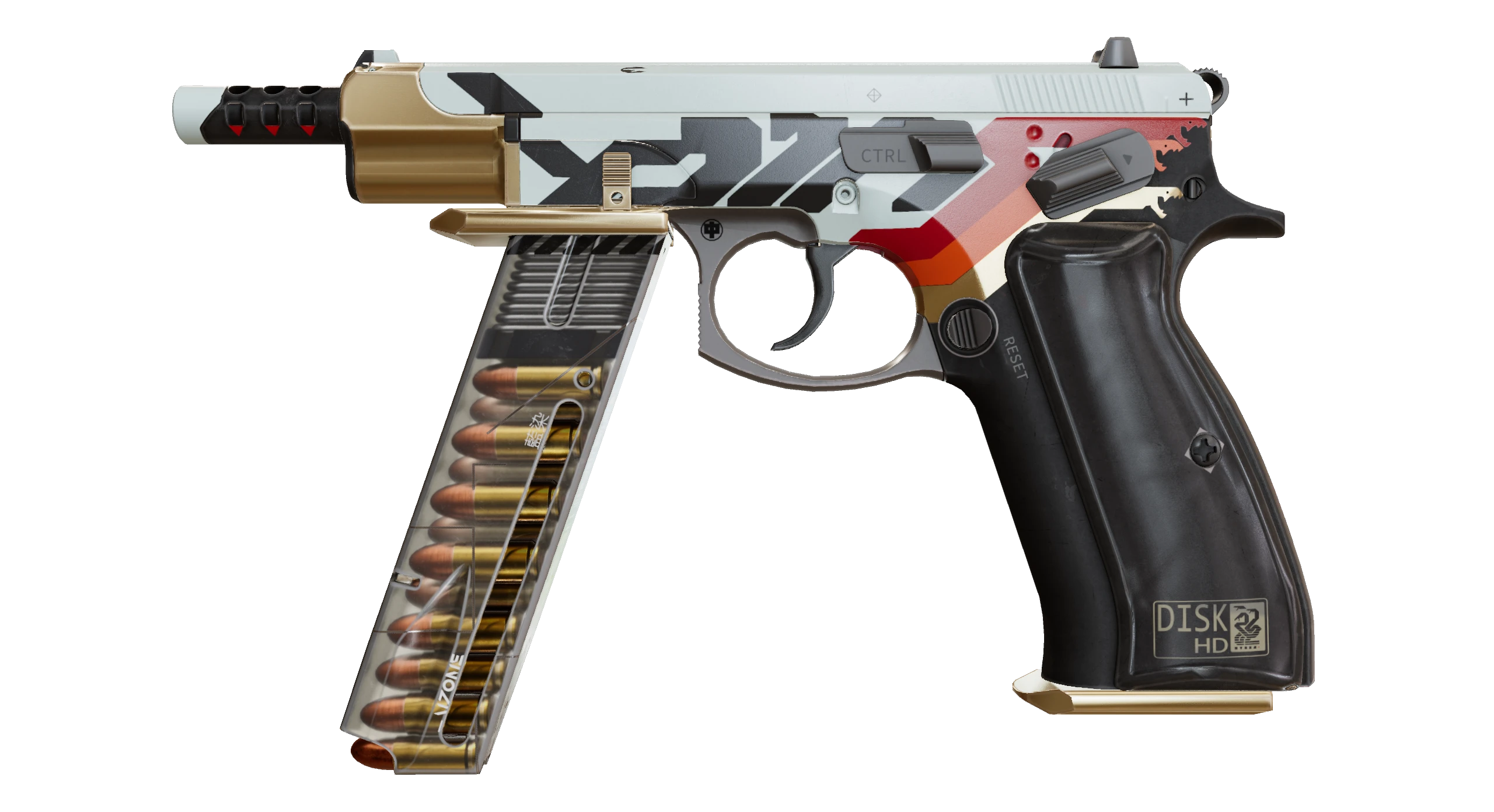 CZ75-Auto | Hydraulics Factory New front screenshot