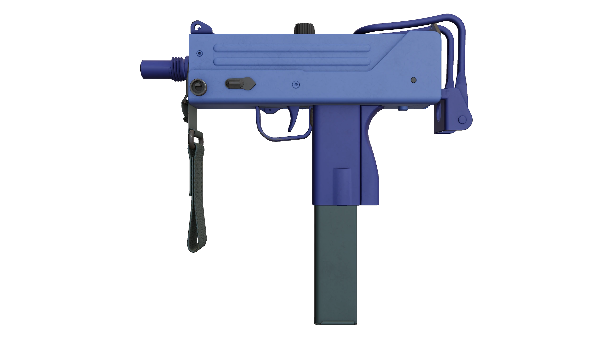 MAC-10 | Indigo Factory New front screenshot