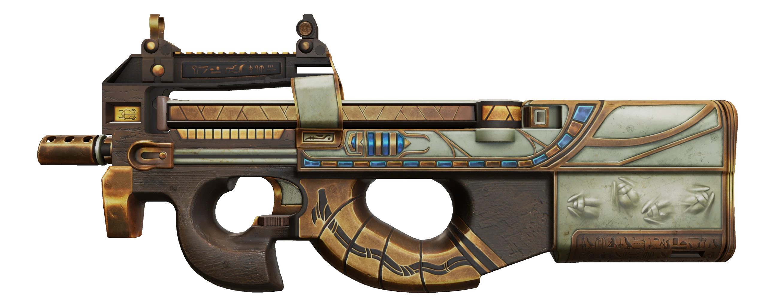 P90 | ScaraB Rush Factory New front screenshot