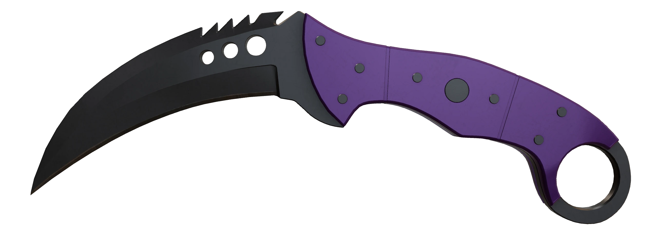 Talon Knife | Ultraviolet Factory New front screenshot