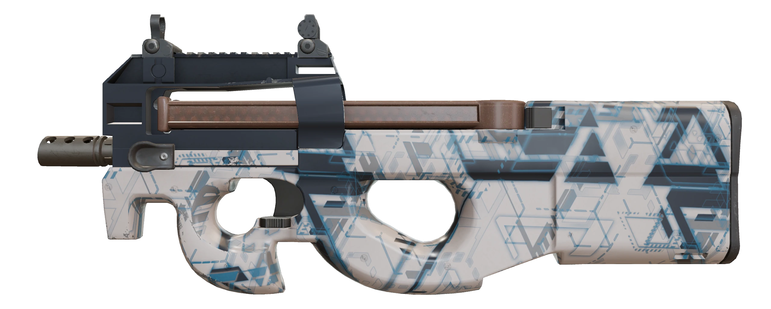 P90 | Schematic Factory New front screenshot