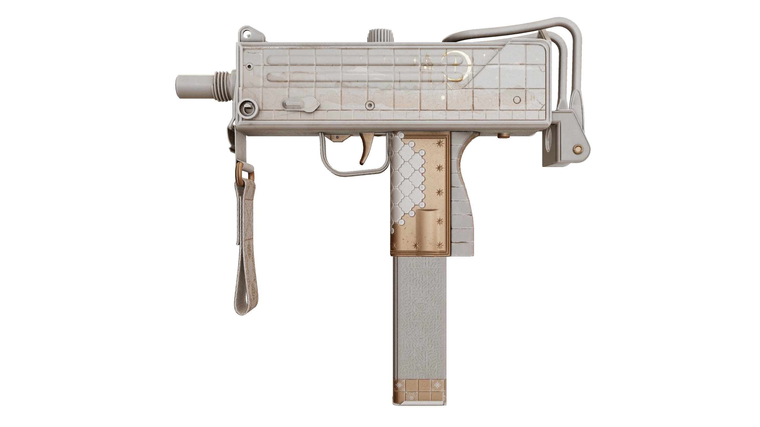 MAC-10 | Arabesque Mosaic Factory New front screenshot