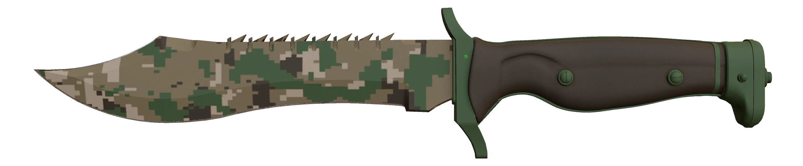 Bowie Knife | Forest DDPAT Factory New front screenshot