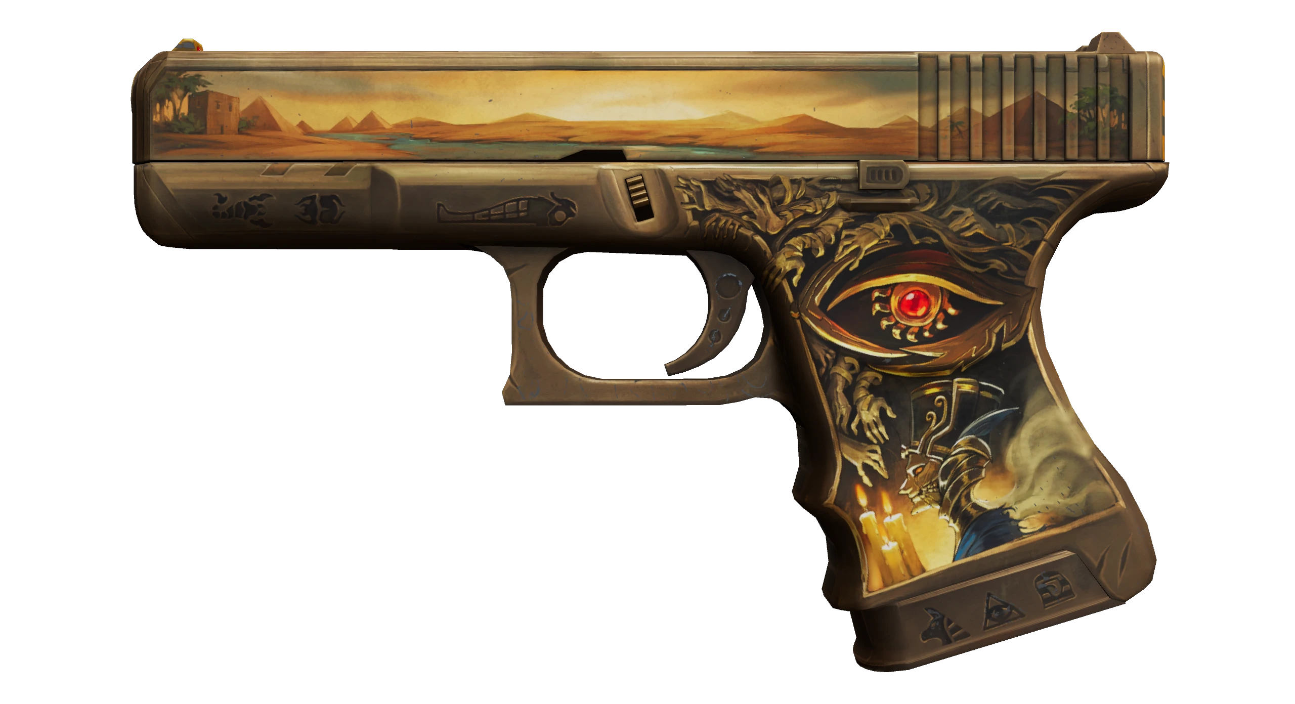 Glock-18 | Ramese's Reach Factory New front screenshot