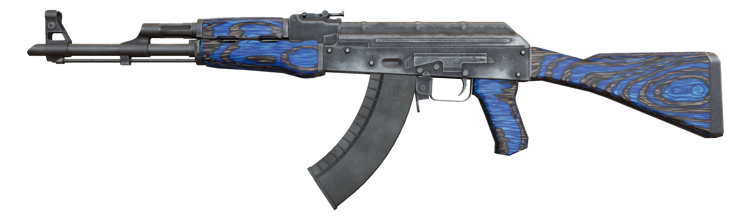 AK-47 | Blue Laminate Factory New front screenshot