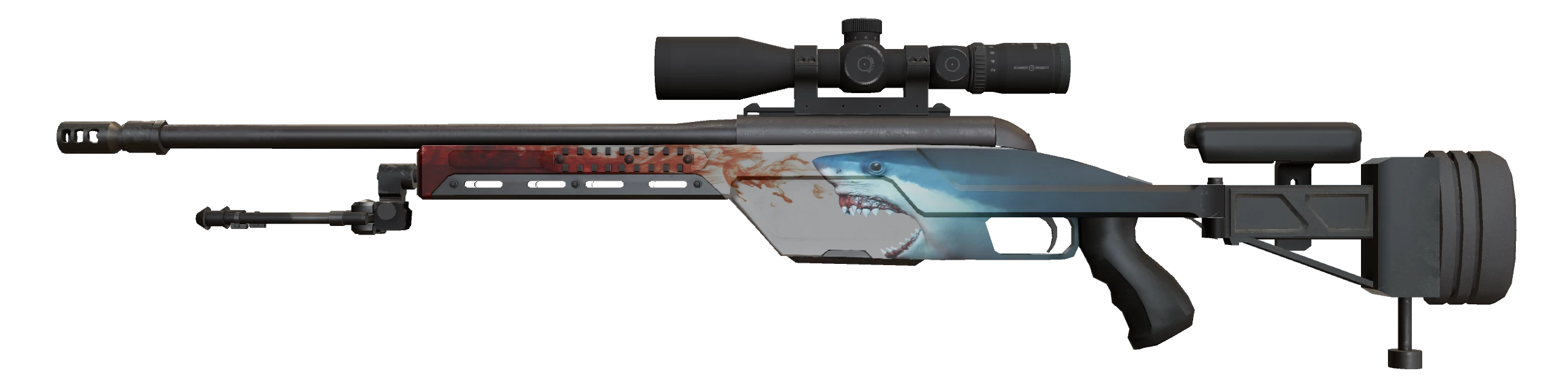 SSG 08 | Blood in the Water Factory New front screenshot