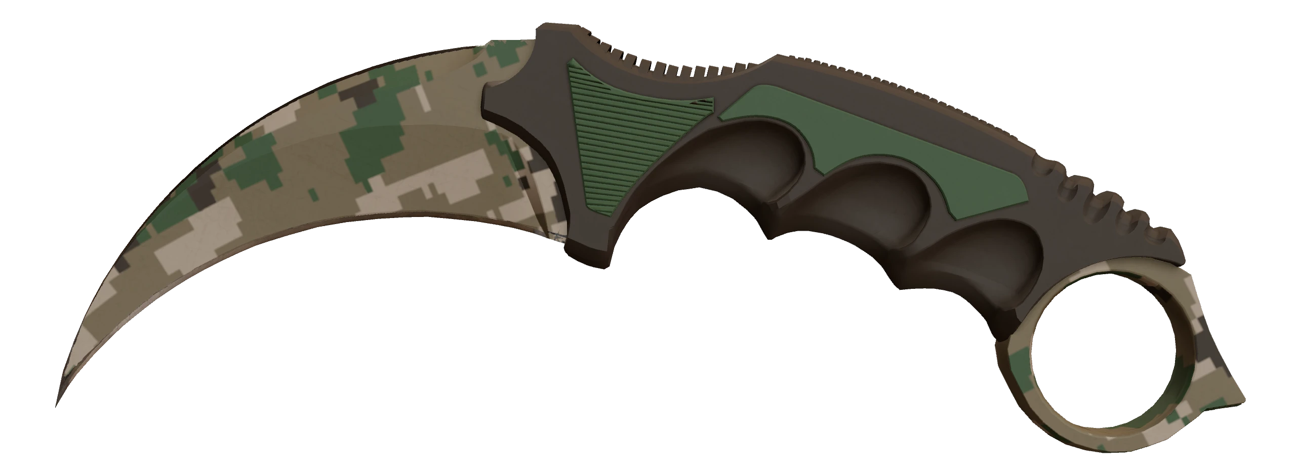 Karambit | Forest DDPAT Factory New front screenshot