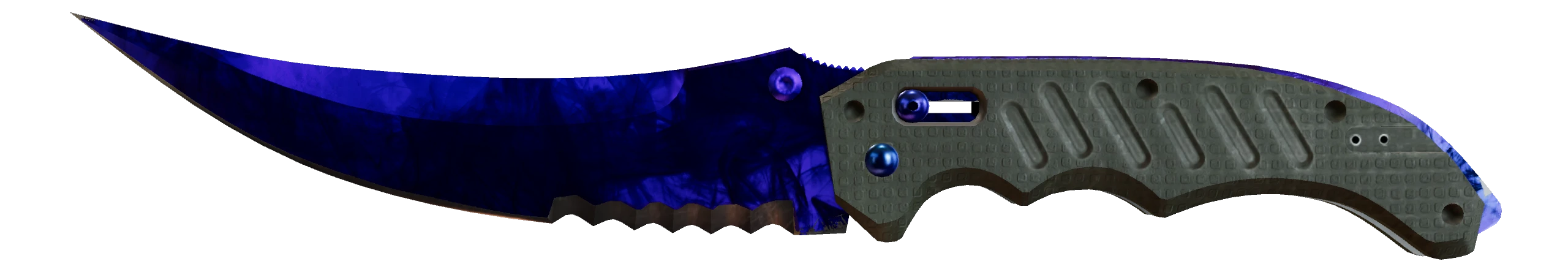 Flip Knife | Doppler Sapphire Minimal Wear front screenshot