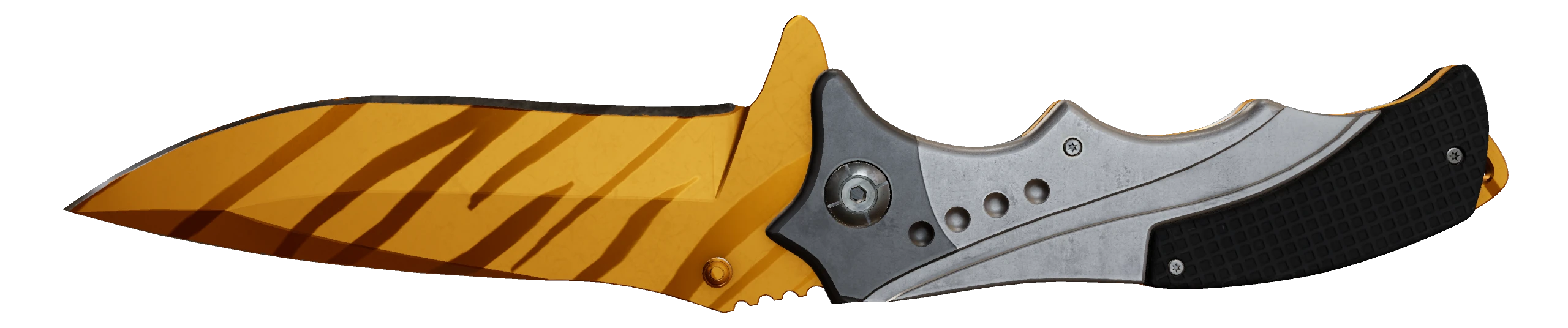 Nomad Knife | Tiger Tooth Factory New front screenshot