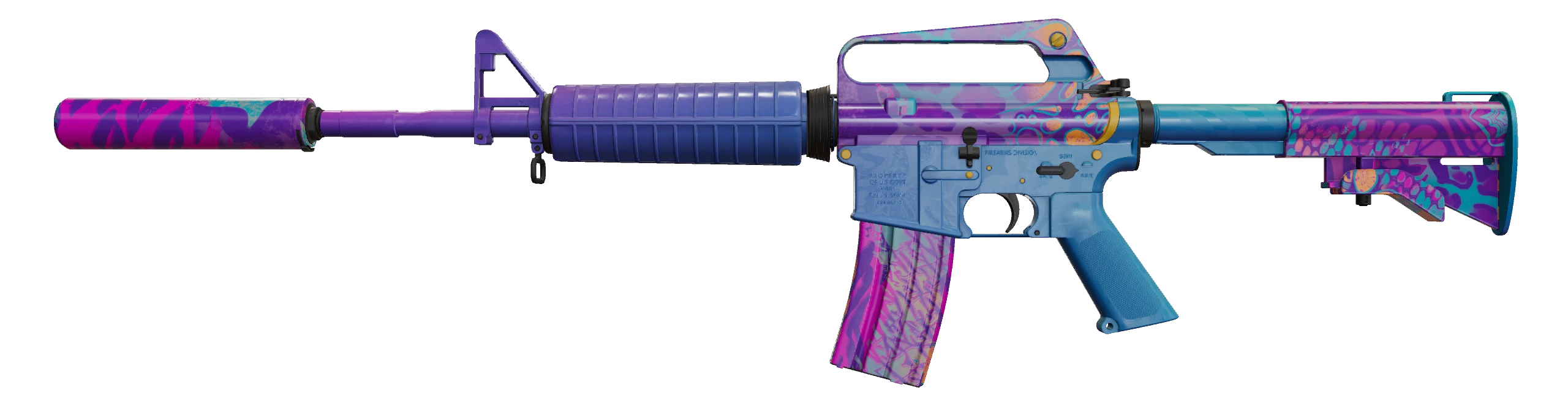 M4A1-S | Party Animal Factory New front screenshot