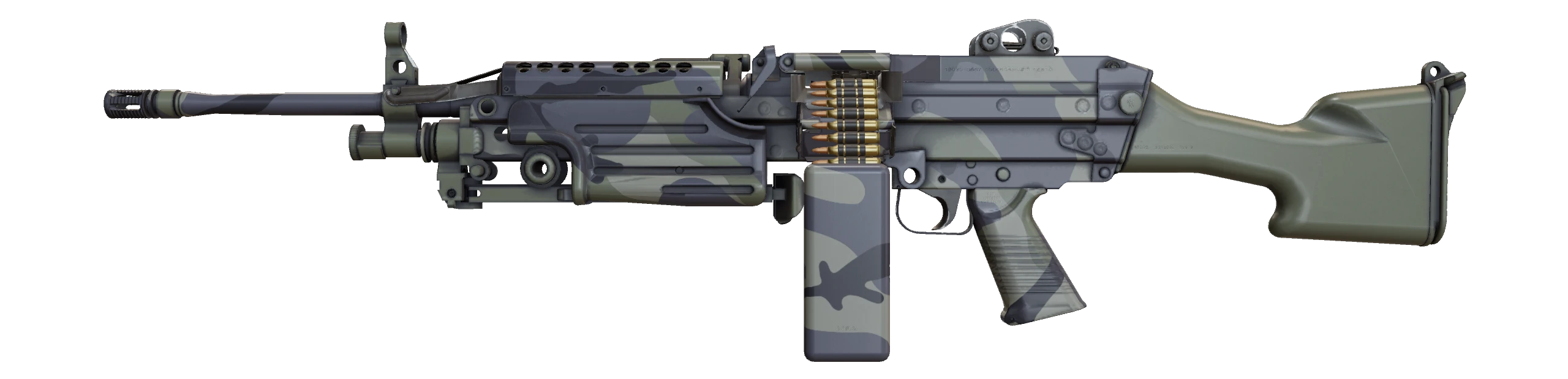 M249 | Sage Camo Factory New front screenshot