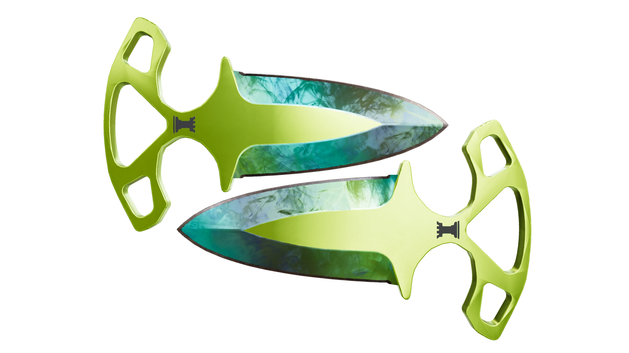 Shadow Daggers | Gamma Doppler Phase 4 Factory New front screenshot