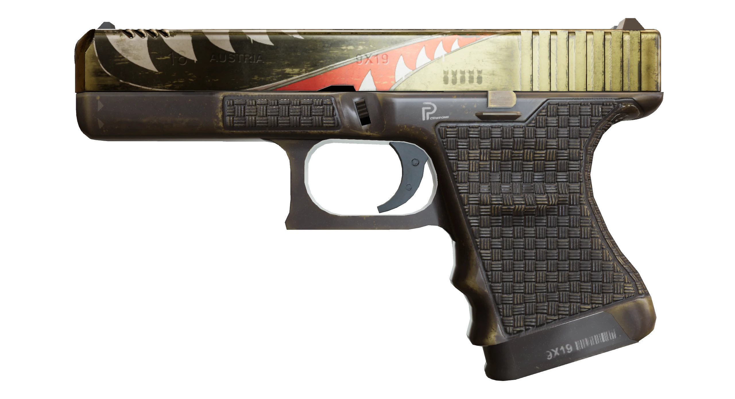 Glock-18 | Warhawk Factory New front screenshot