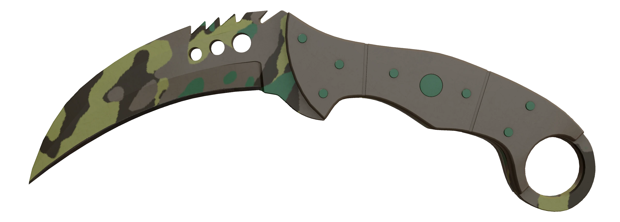 Talon Knife | Boreal Forest Factory New front screenshot