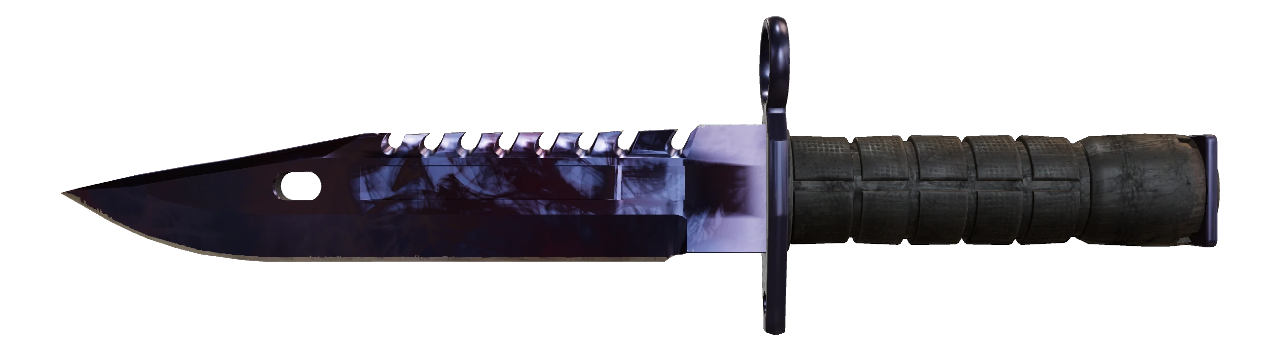 M9 Bayonet | Doppler Black Pearl Factory New front screenshot