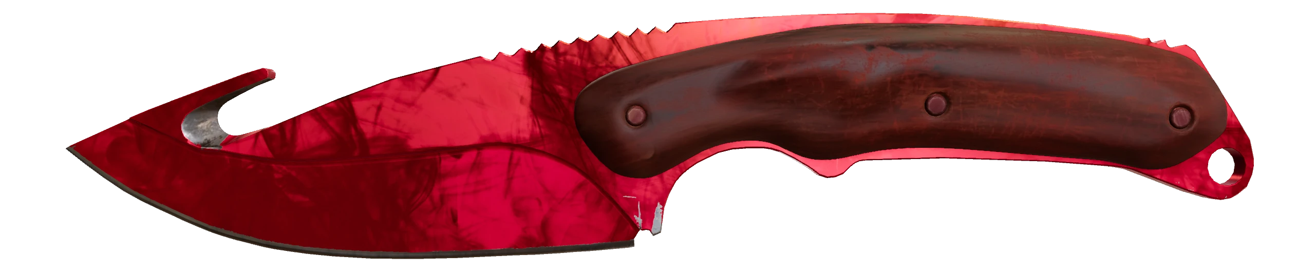 Gut Knife | Doppler Ruby Factory New front screenshot