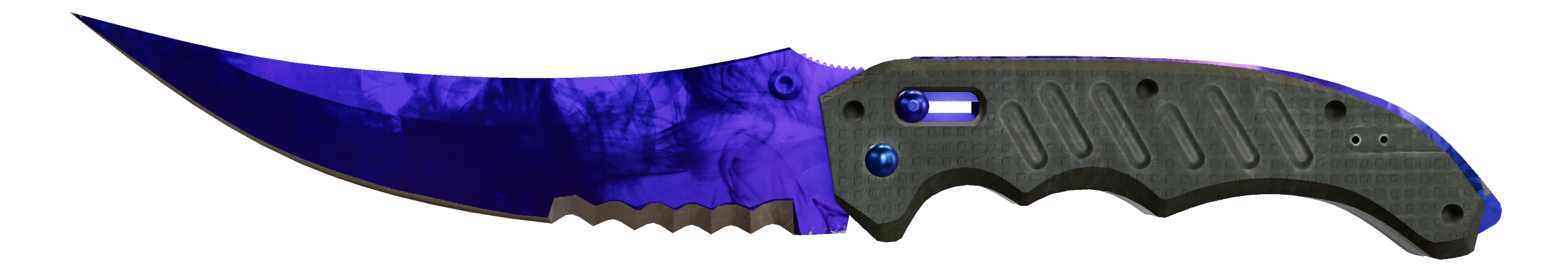 Flip Knife | Doppler Sapphire Factory New front screenshot