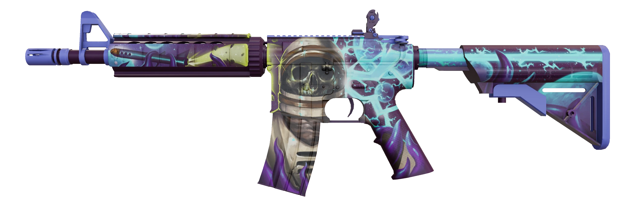 M4A4 | Desolate Space Factory New front screenshot
