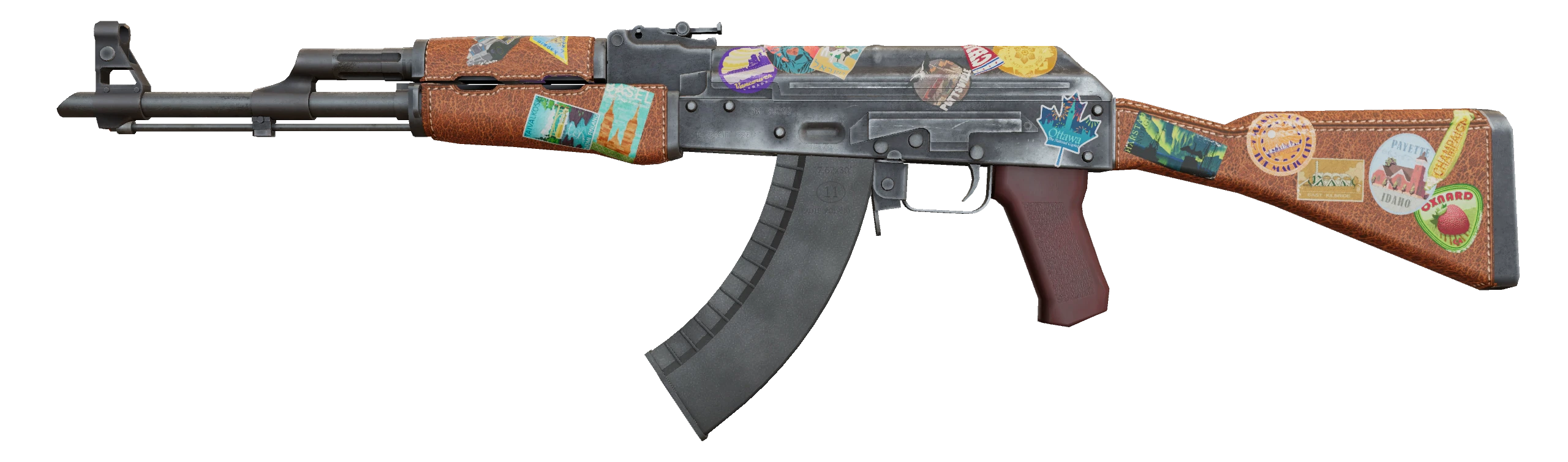 AK-47 | Jet Set Factory New front screenshot