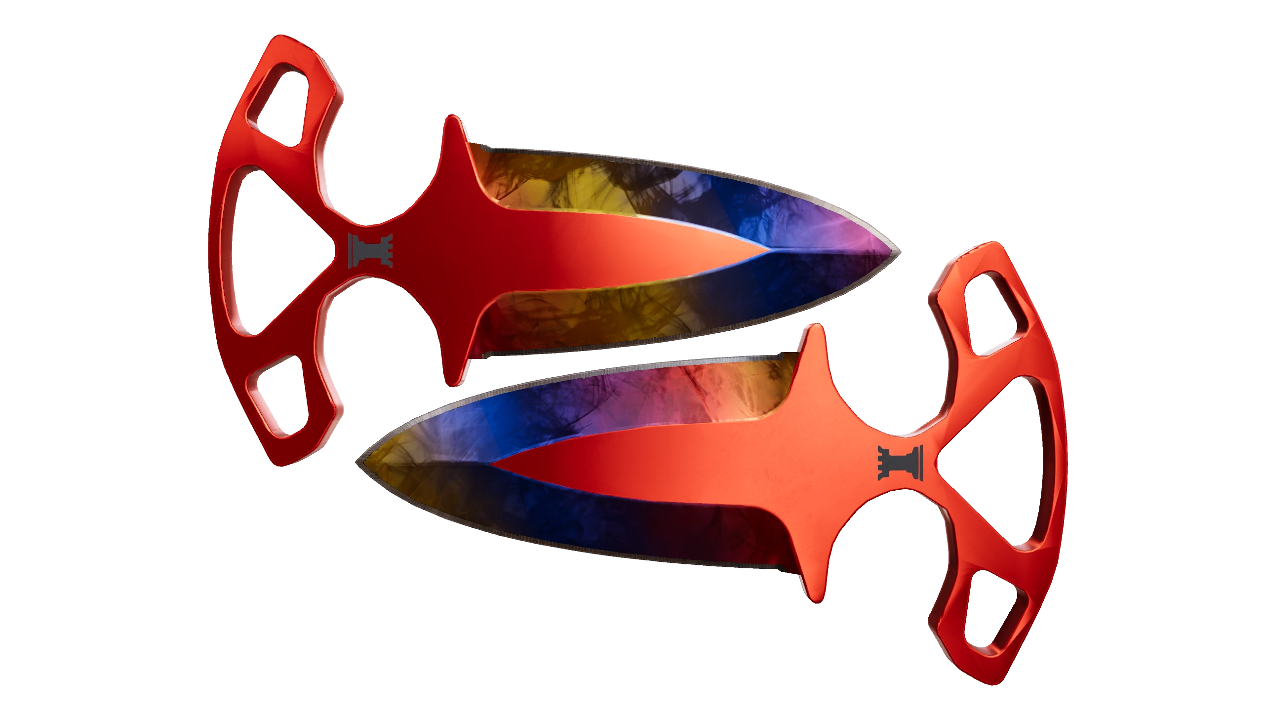 Shadow Daggers | Marble Fade Factory New front screenshot
