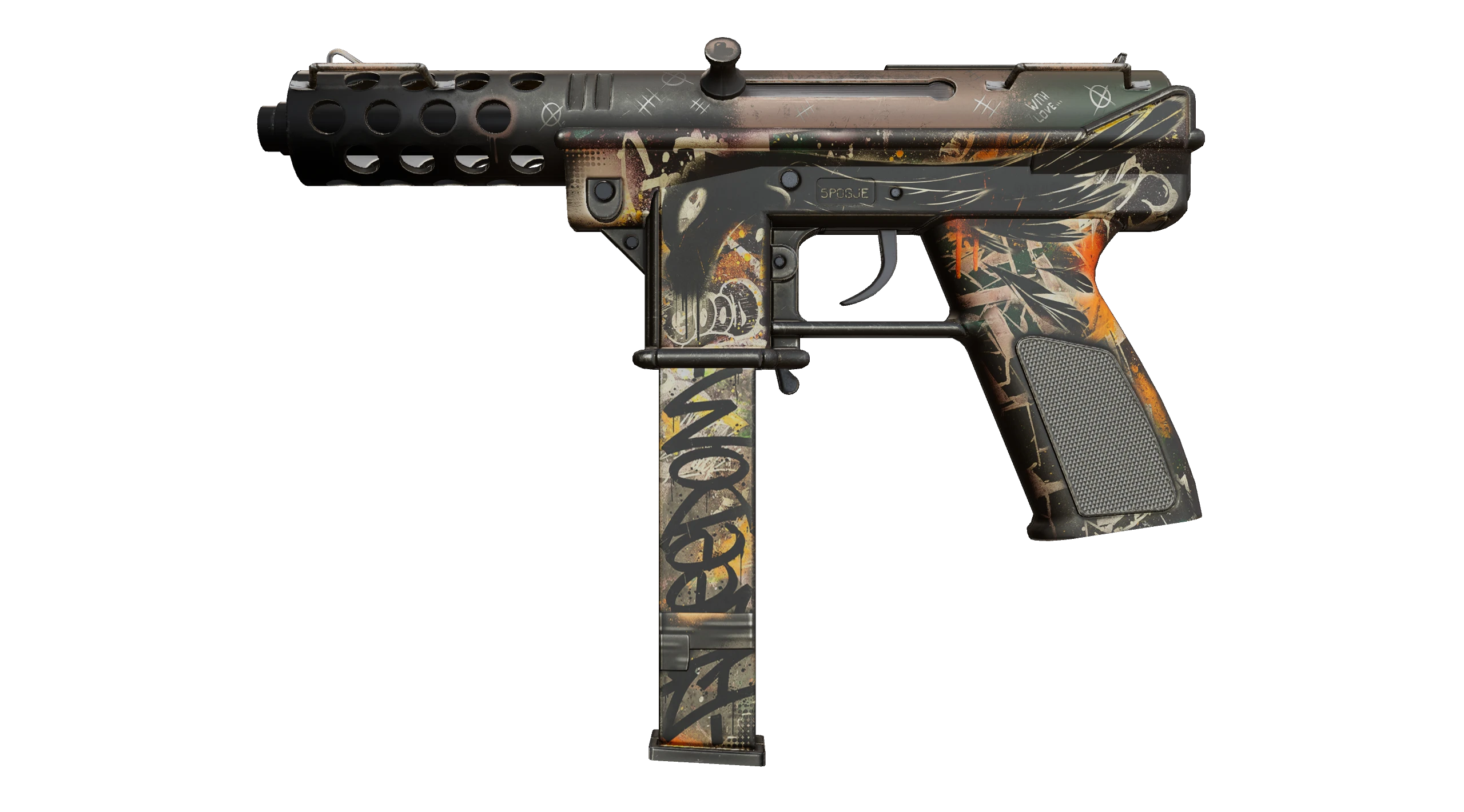 Tec-9 | Rebel Factory New front screenshot