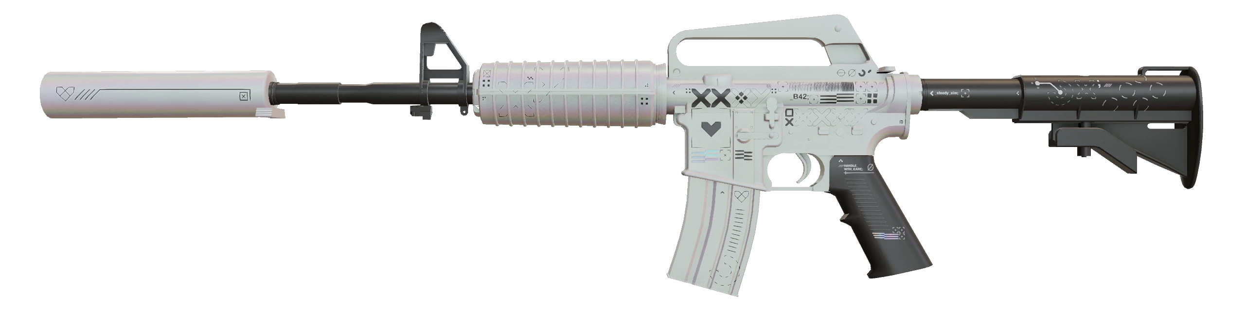 M4A1-S | Printstream Factory New front screenshot