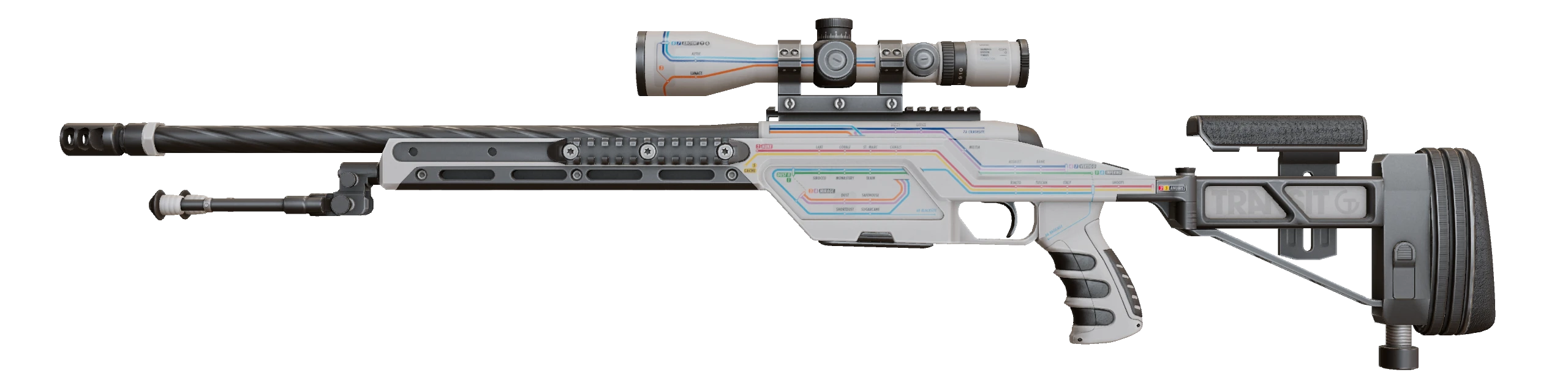 SSG 08 | Rapid Transit Factory New front screenshot