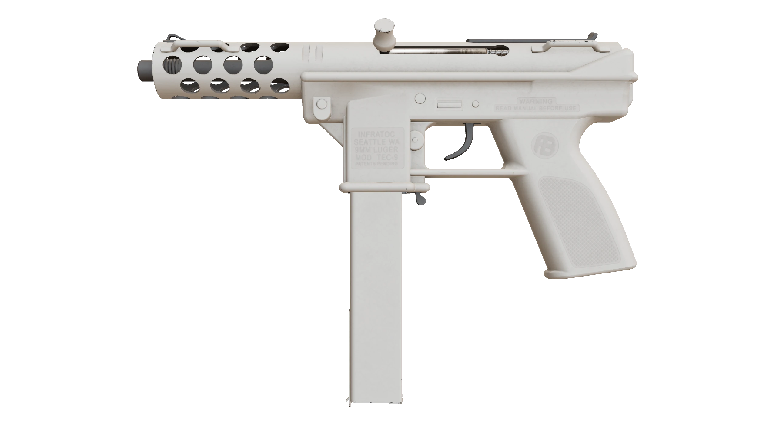 Tec-9 | Whiteout Factory New front screenshot