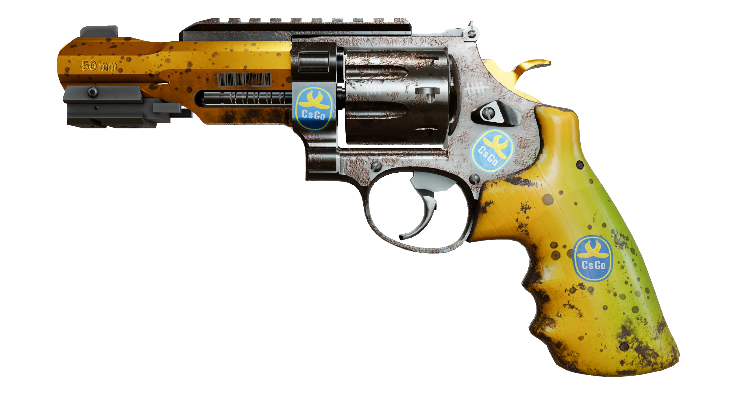 R8 Revolver | Banana Cannon Factory New front screenshot