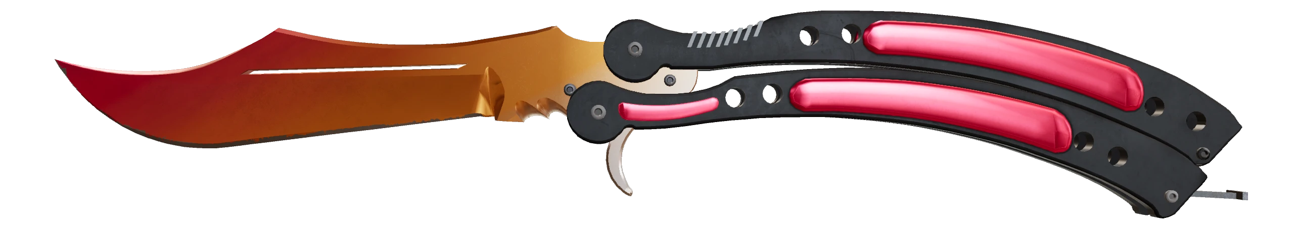 Butterfly Knife | Fade Factory New front screenshot
