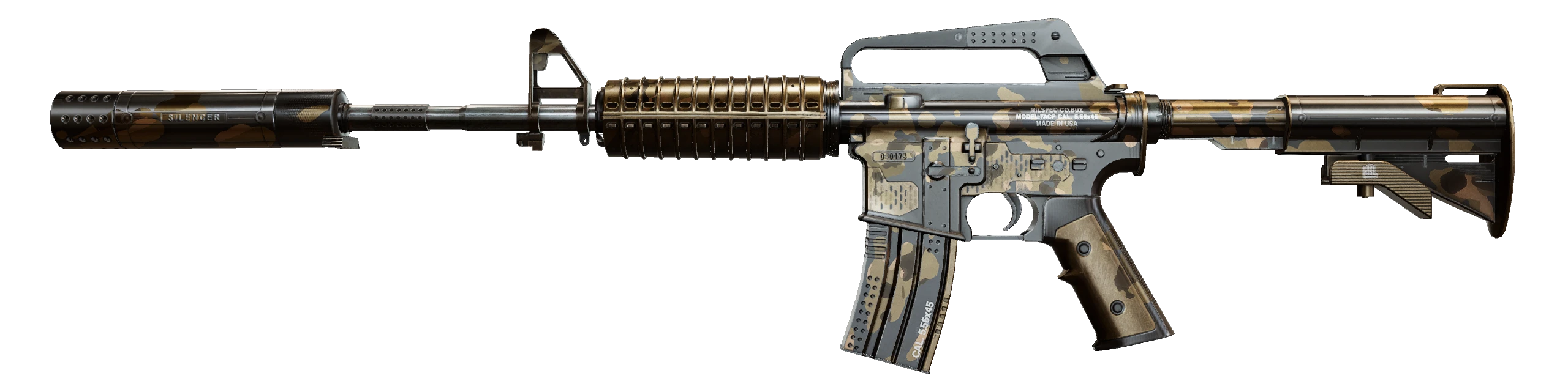 M4A1-S | Mud-Spec Factory New front screenshot