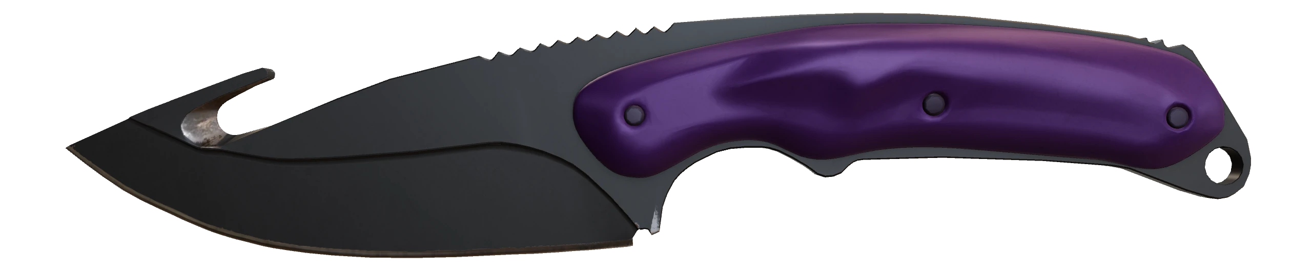 Gut Knife | Ultraviolet Factory New front screenshot
