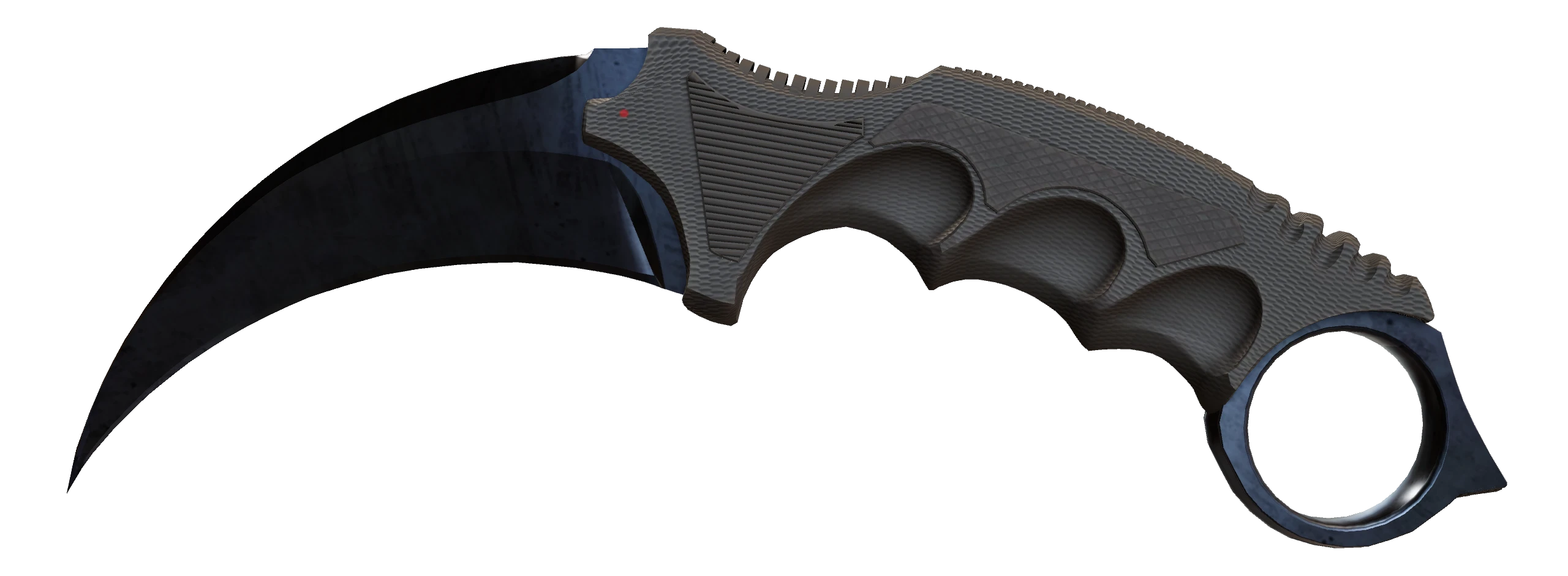 Karambit | Blue Steel Factory New front screenshot