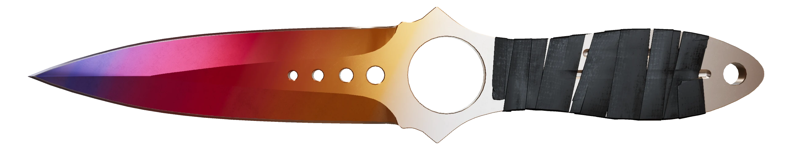 Skeleton Knife | Fade Factory New front screenshot