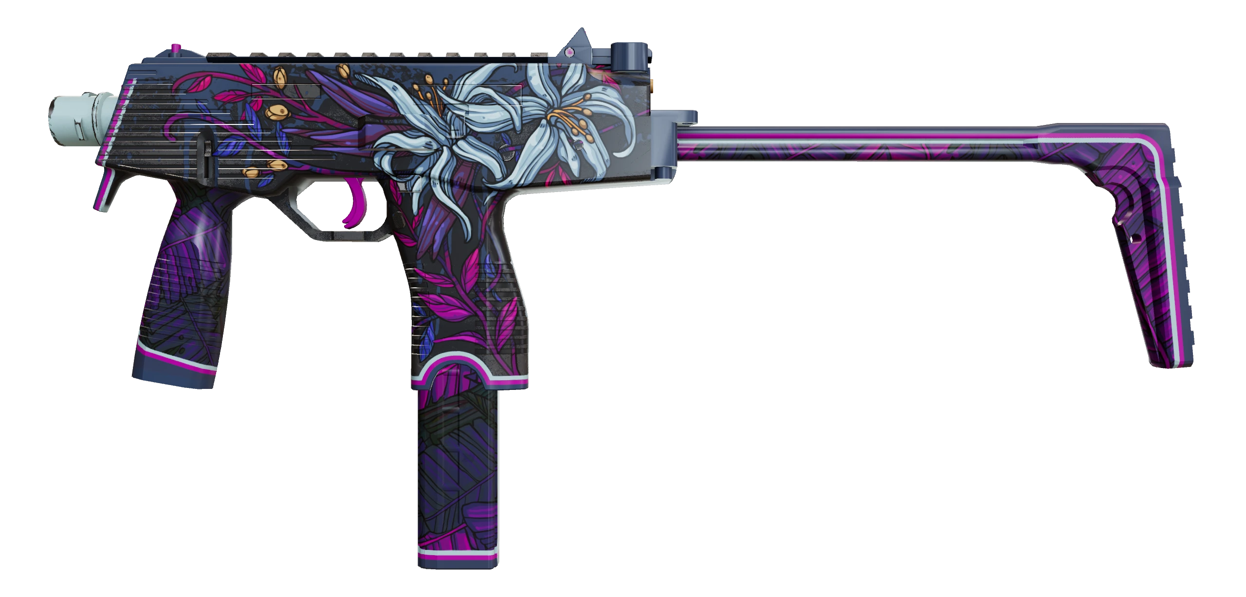 MP9 | Wild Lily Factory New front screenshot