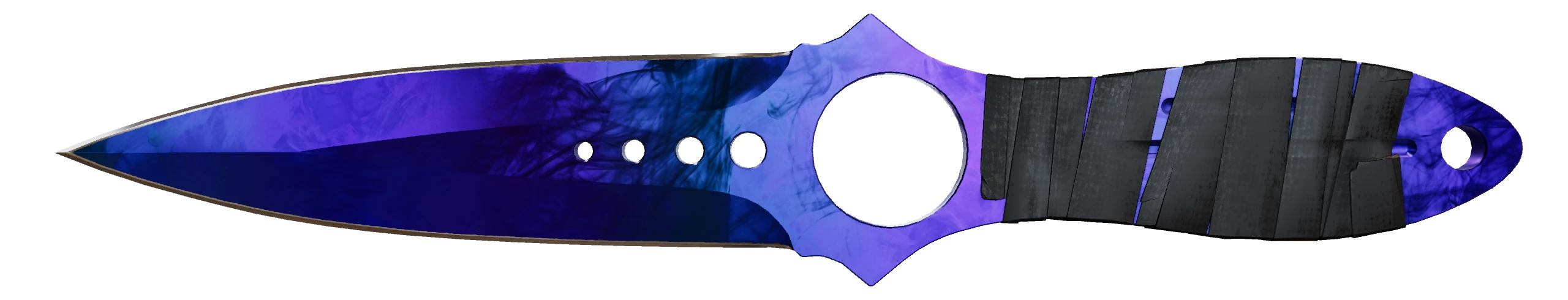 Skeleton Knife | Doppler Sapphire Factory New front screenshot