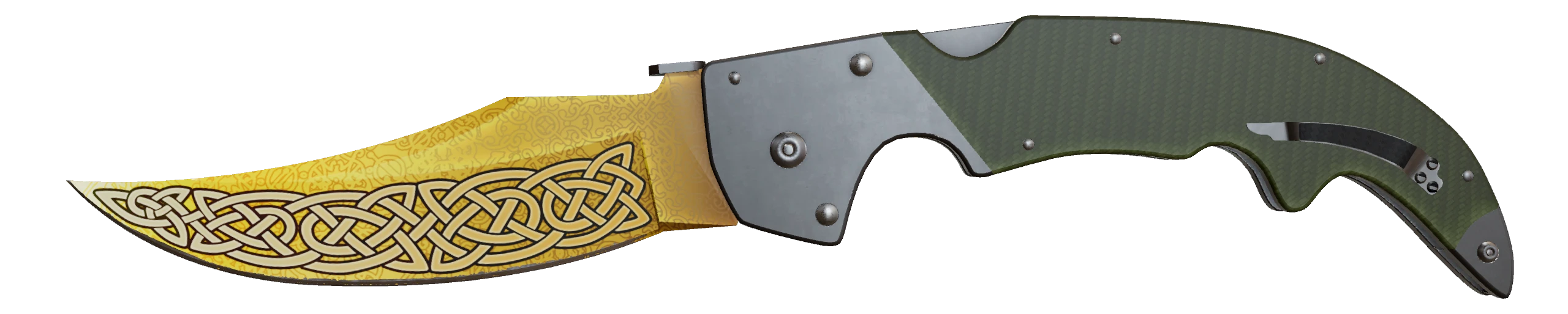 Falchion Knife | Lore Factory New front screenshot
