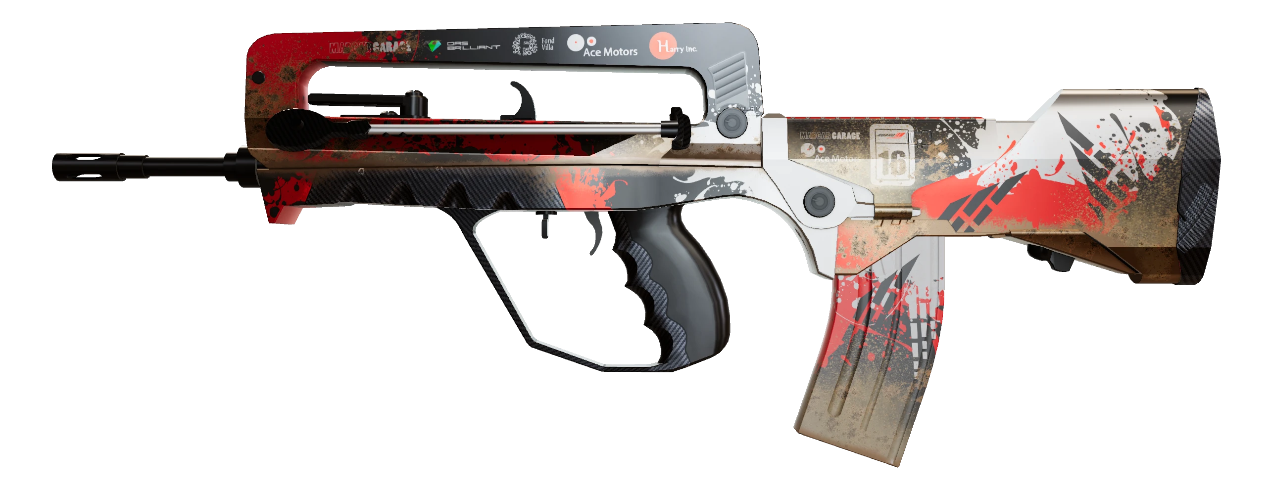 FAMAS | Roll Cage Factory New front screenshot