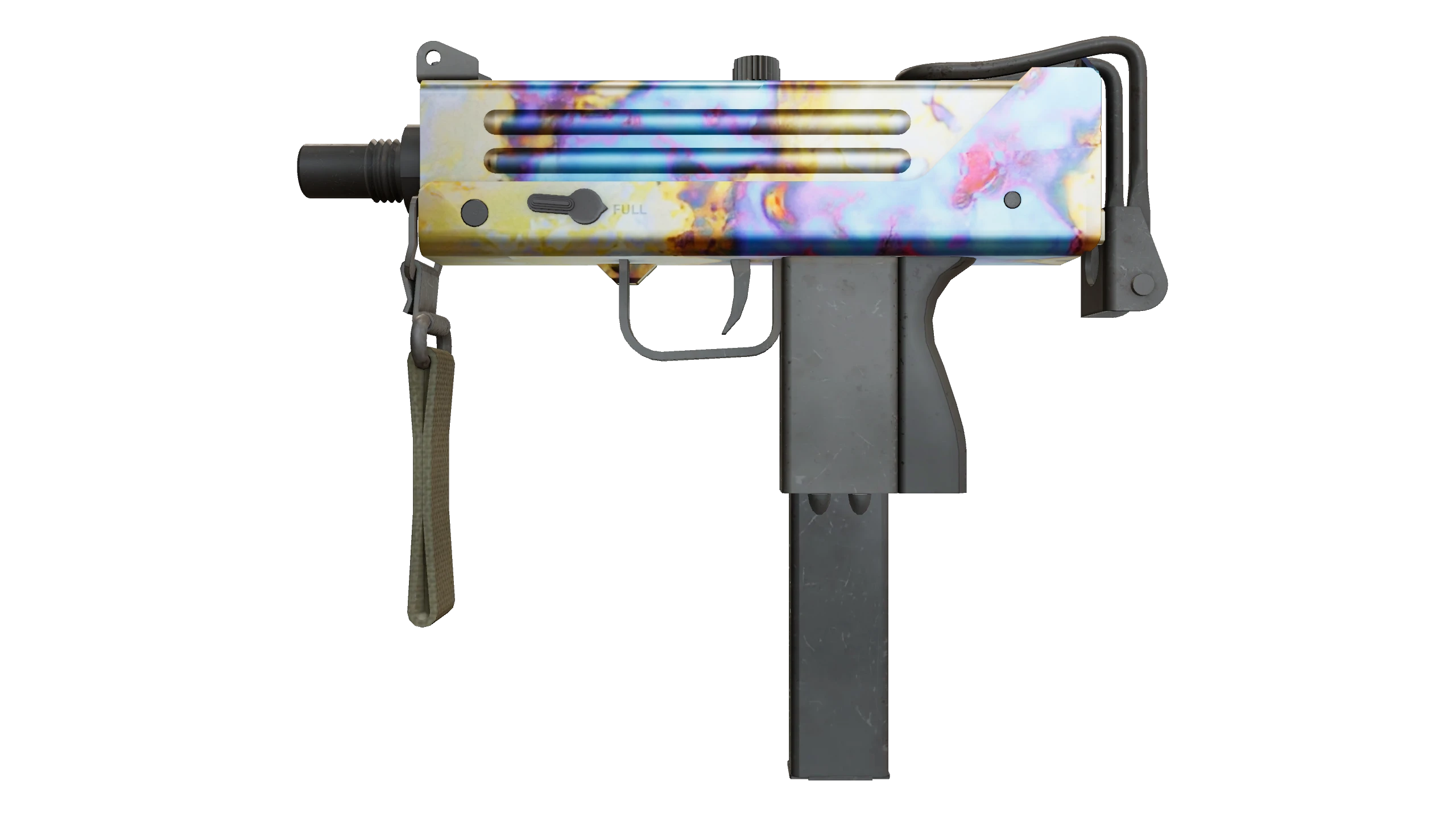 MAC-10 | Case Hardened Factory New front screenshot