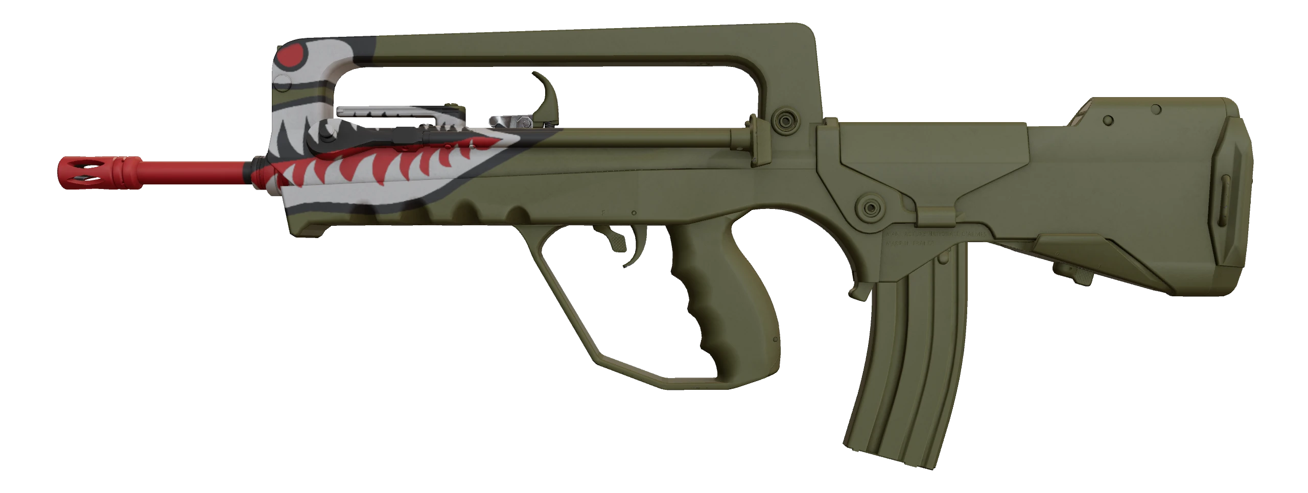 FAMAS | Spitfire Factory New front screenshot
