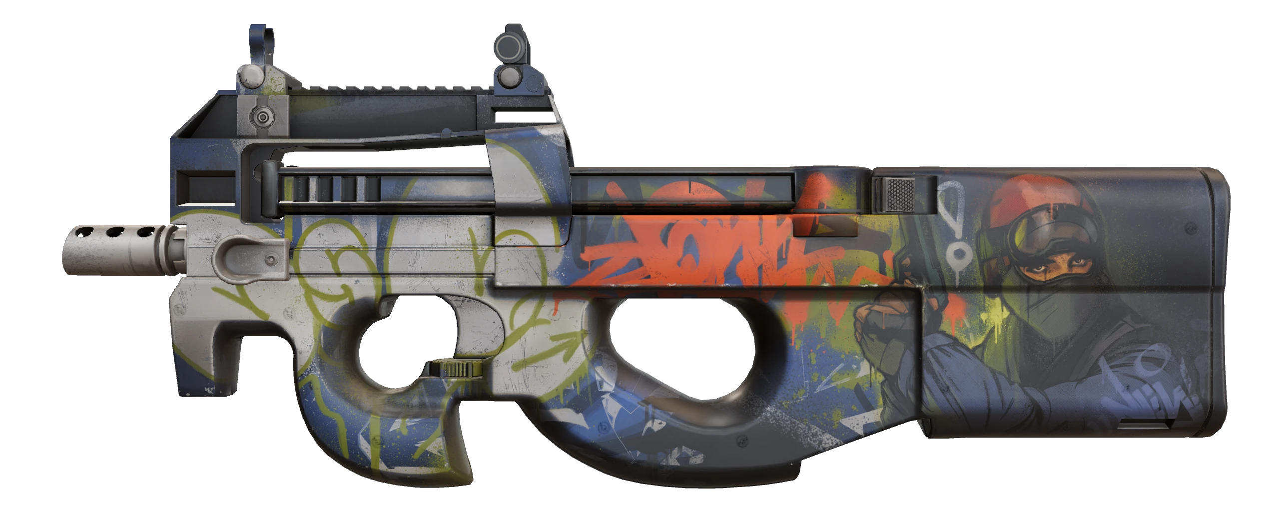 P90 | Nostalgia Factory New front screenshot